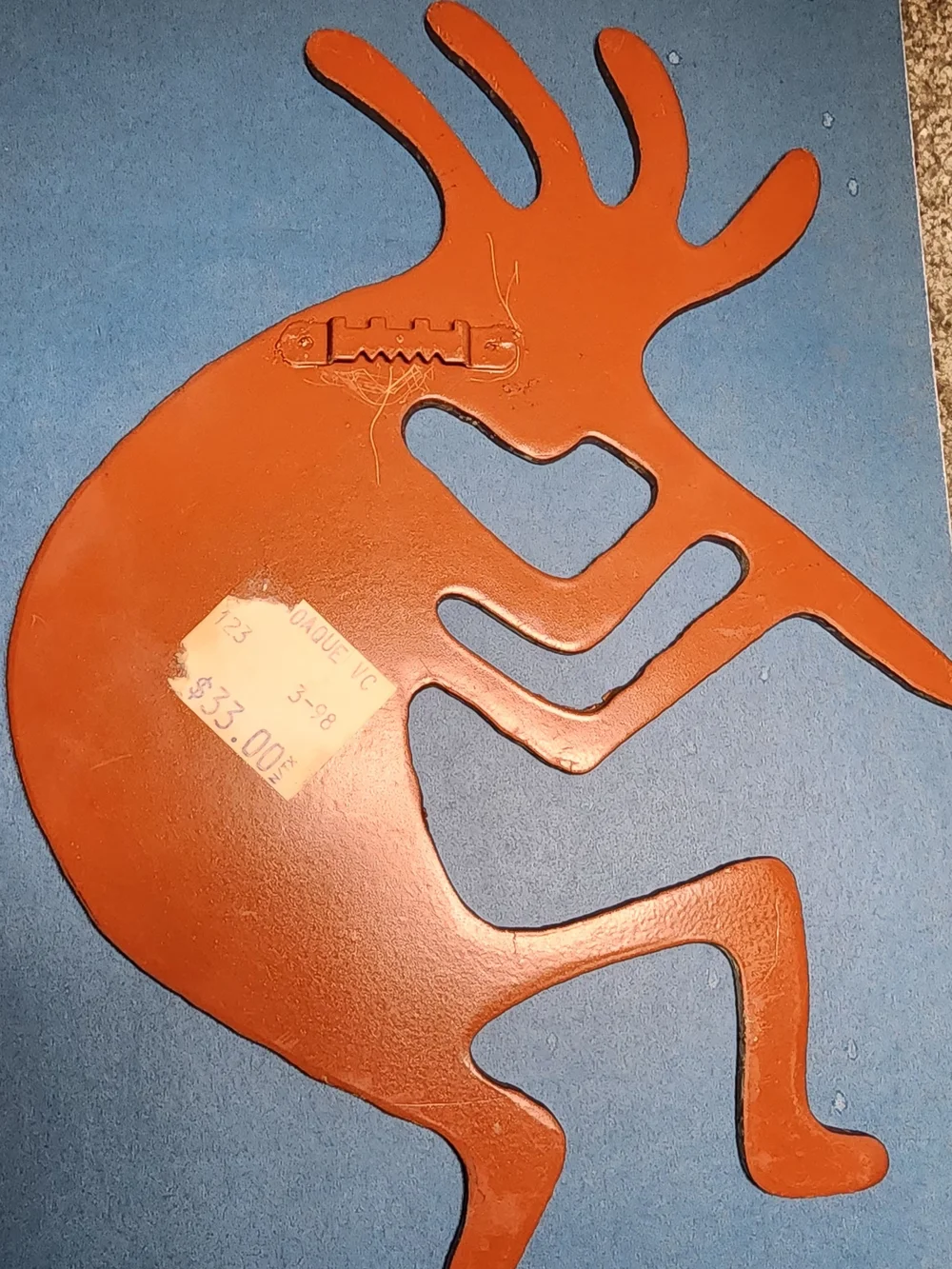 Rustic Kokopelli Metal Wall Art